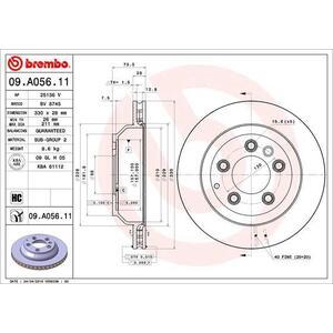 09.C884.11
BREMBO
Tarcza hamulcowa
