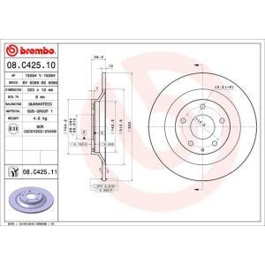 08.C425.11
BREMBO
Tarcza hamulcowa
