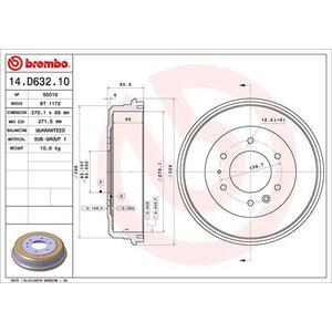 14.D632.10
BREMBO
Bęben hamulcowy
