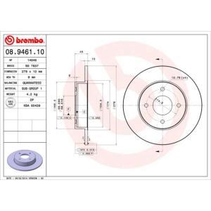 08.9461.10
BREMBO
Tarcza hamulcowa
