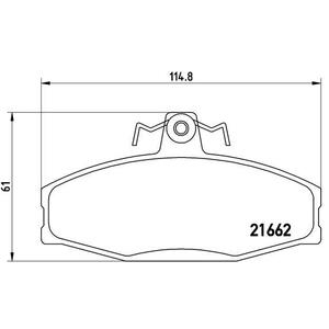 P 85 022
BREMBO
Klocki hamulcowe
