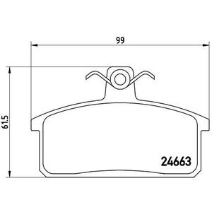 P 79 007
BREMBO
Klocki hamulcowe
