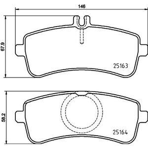 P 50 132
BREMBO
Klocki hamulcowe
