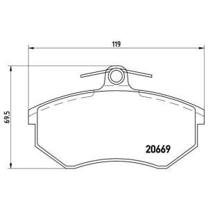 P 85 092
BREMBO
Klocki hamulcowe
