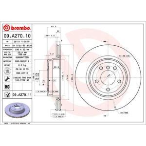 09.A270.11
BREMBO
Tarcza hamulcowa
