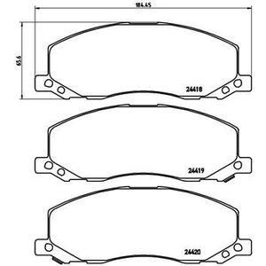 P 59 058
BREMBO
Klocki hamulcowe
