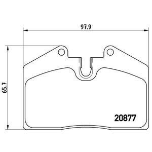 P 85 094
BREMBO
Klocki hamulcowe
