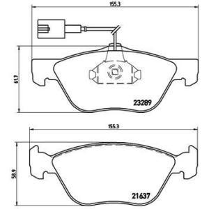 P 23 077
BREMBO
Klocki hamulcowe
