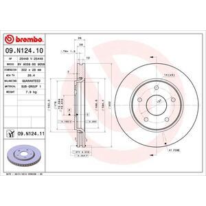 09.N124.11
BREMBO
Tarcza hamulcowa
