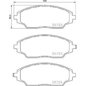 P 10 070
BREMBO
Klocki hamulcowe
