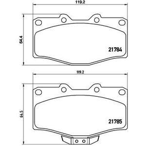 P 83 095
BREMBO
Klocki hamulcowe
