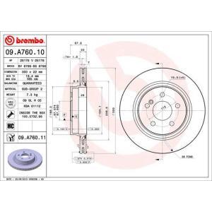 09.A760.11
BREMBO
Tarcza hamulcowa
