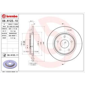 08.N123.11
BREMBO
Tarcza hamulcowa
