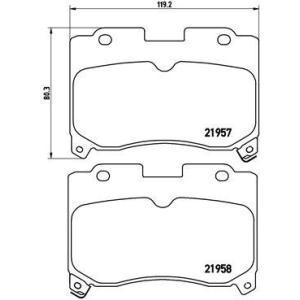 P 83 090
BREMBO
Klocki hamulcowe
