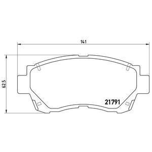 P 83 027
BREMBO
Klocki hamulcowe
