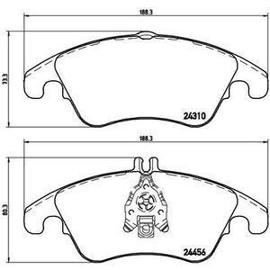 P 50 069X
BREMBO
Klocki hamulcowe
