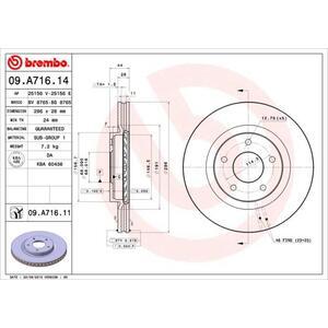 09.A716.11
BREMBO
Tarcza hamulcowa
