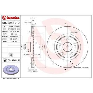 09.N248.11
BREMBO
Tarcza hamulcowa
