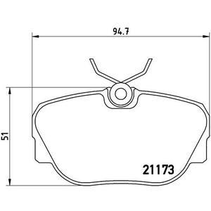 P 06 010
BREMBO
Klocki hamulcowe
