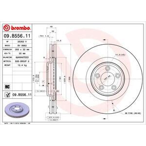 09.B556.11
BREMBO
Tarcza hamulcowa
