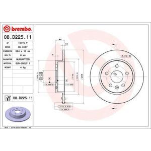 08.D225.11
BREMBO
Tarcza hamulcowa
