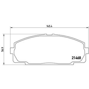 P 83 092
BREMBO
Klocki hamulcowe
