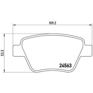 P 85 114X
BREMBO
Klocki hamulcowe
