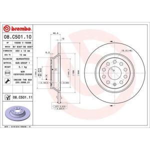 08.C501.11
BREMBO
Tarcza hamulcowa
