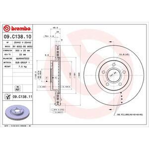 09.C138.11
BREMBO
Tarcza hamulcowa
