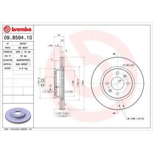 09.B594.10
BREMBO
Tarcza hamulcowa
