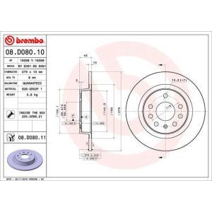 08.D080.11
BREMBO
Tarcza hamulcowa
