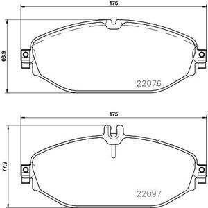 P 50 124
BREMBO
Klocki hamulcowe
