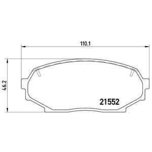 P 49 017
BREMBO
Klocki hamulcowe
