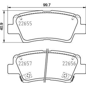 P 30 103
BREMBO
Klocki hamulcowe
