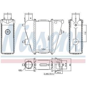 96232
NISSENS
Chłodnica powietrza doładowującego, intercooler
