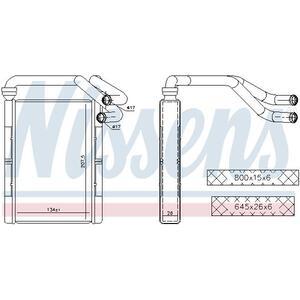 707093
NISSENS
Wymiennik ciepła, ogrzewanie wnętrza, nagrzewnica
