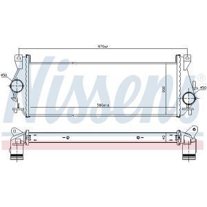 96199
NISSENS
Chłodnica powietrza doładowującego, intercooler
