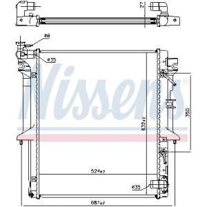 628966
NISSENS
Chłodnica, układ chłodzenia silnika
