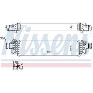 961444
NISSENS
Chłodnica powietrza doładowującego, intercooler
