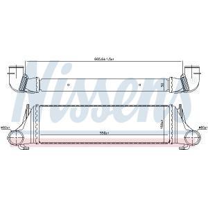 96388
NISSENS
Chłodnica powietrza doładowującego, intercooler
