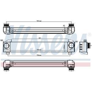 96091
NISSENS
Chłodnica powietrza doładowującego, intercooler
