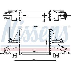 96163
NISSENS
Chłodnica powietrza doładowującego, intercooler
