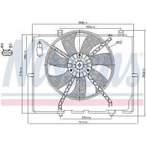 85654
NISSENS
Wentylator chłodnicy, chłodzenie silnika
