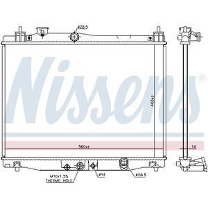 606707
NISSENS
Chłodnica, układ chłodzenia silnika
