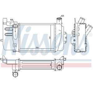 96262
NISSENS
Chłodnica powietrza doładowującego, intercooler
