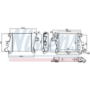 96527
NISSENS
Chłodnica powietrza doładowującego, intercooler
