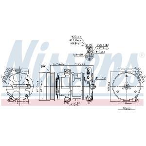 89100
NISSENS
Sprężarka, klimatyzacja

