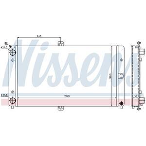 623552
NISSENS
Chłodnica, układ chłodzenia silnika
