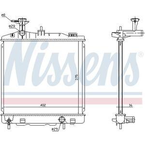 628988
NISSENS
Chłodnica, układ chłodzenia silnika
