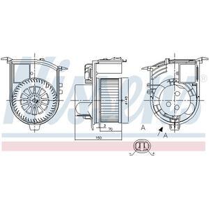 87398
NISSENS
Wentylator wewnętrzny
